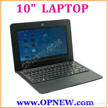 Wholesale 10 INCH Dual Core Laptop Computer Android 4.4 Cheap Mini PC netbook for kids family 3G WIFI HDM RJ45 port
